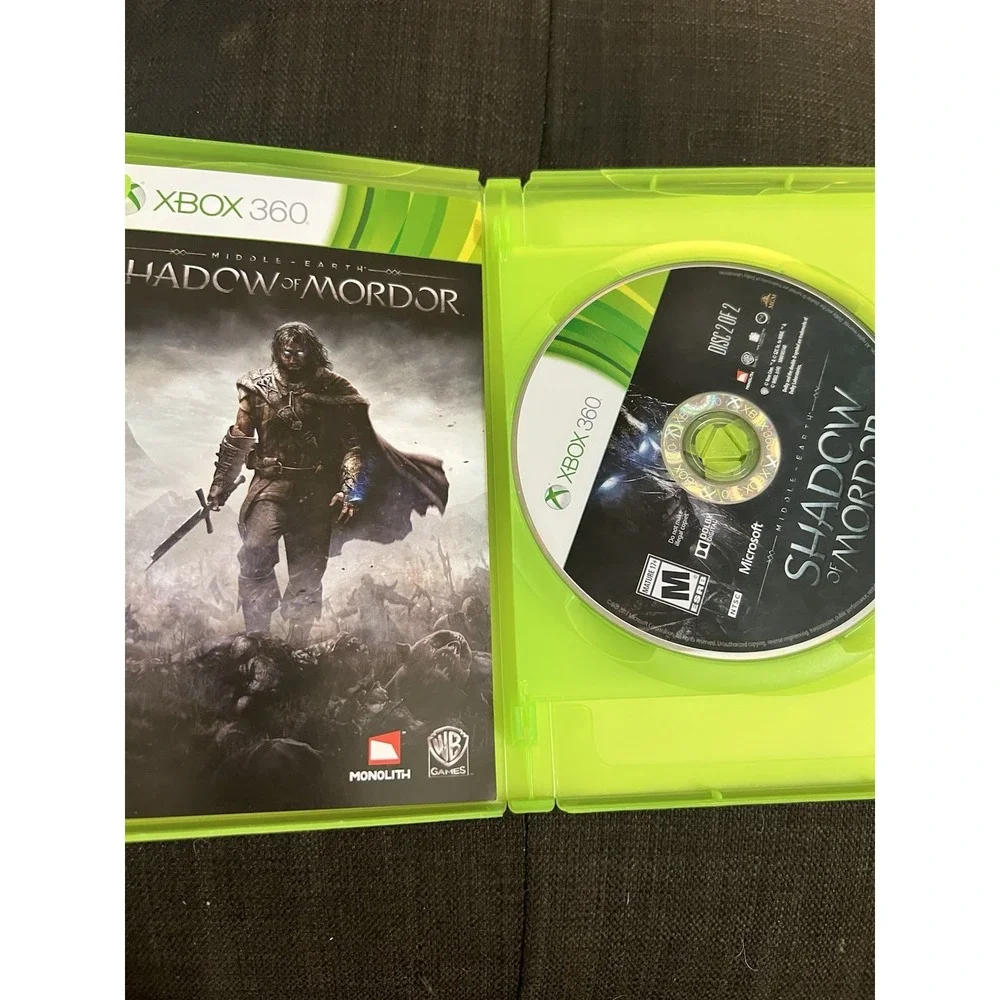 Middle-earth: Shadow of Mordor (Xbox 360, 2014) Complete Tested Working CIB‎